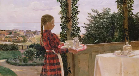 Teatime on the Verandah, 1899